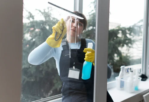 Nettoyage de vitres intérieures et extérieures à Parentignat